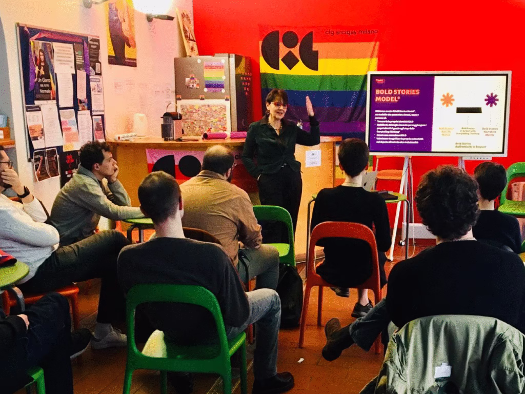 immagine della formazione di Cig Arcigay Milano